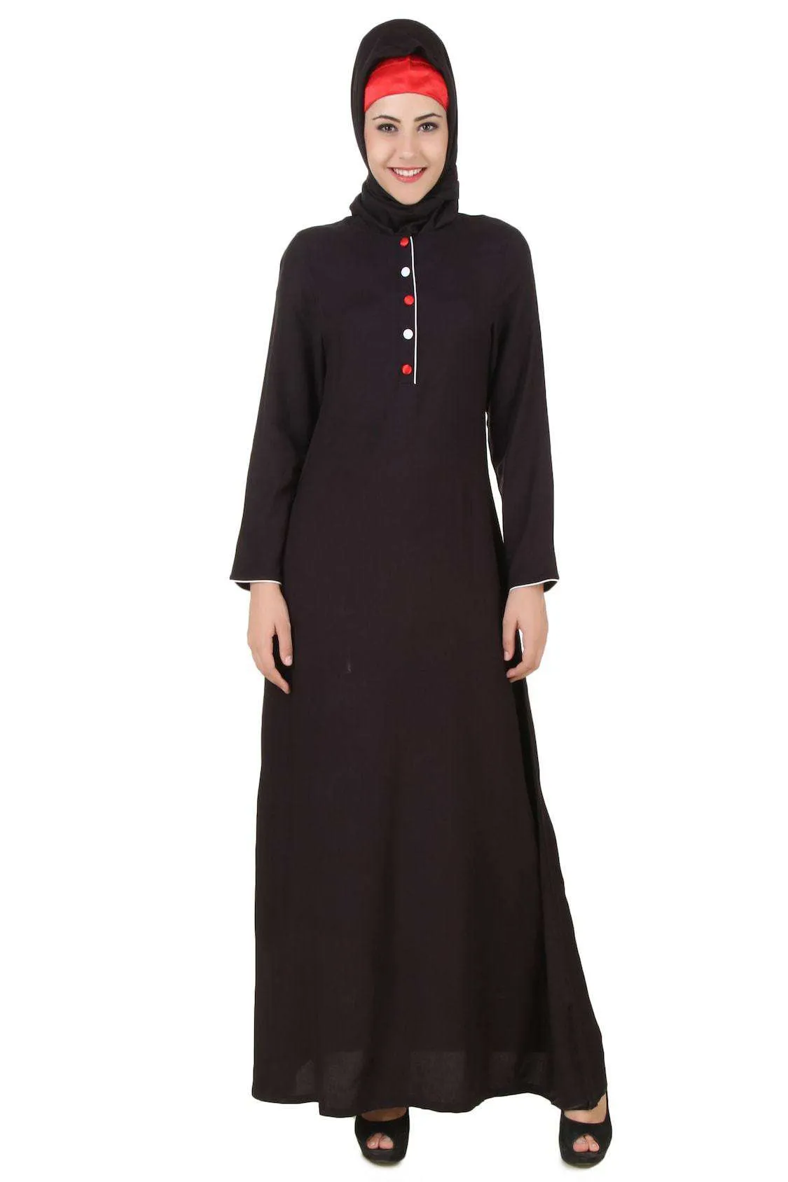 Batrisyia Black Rayon Abaya