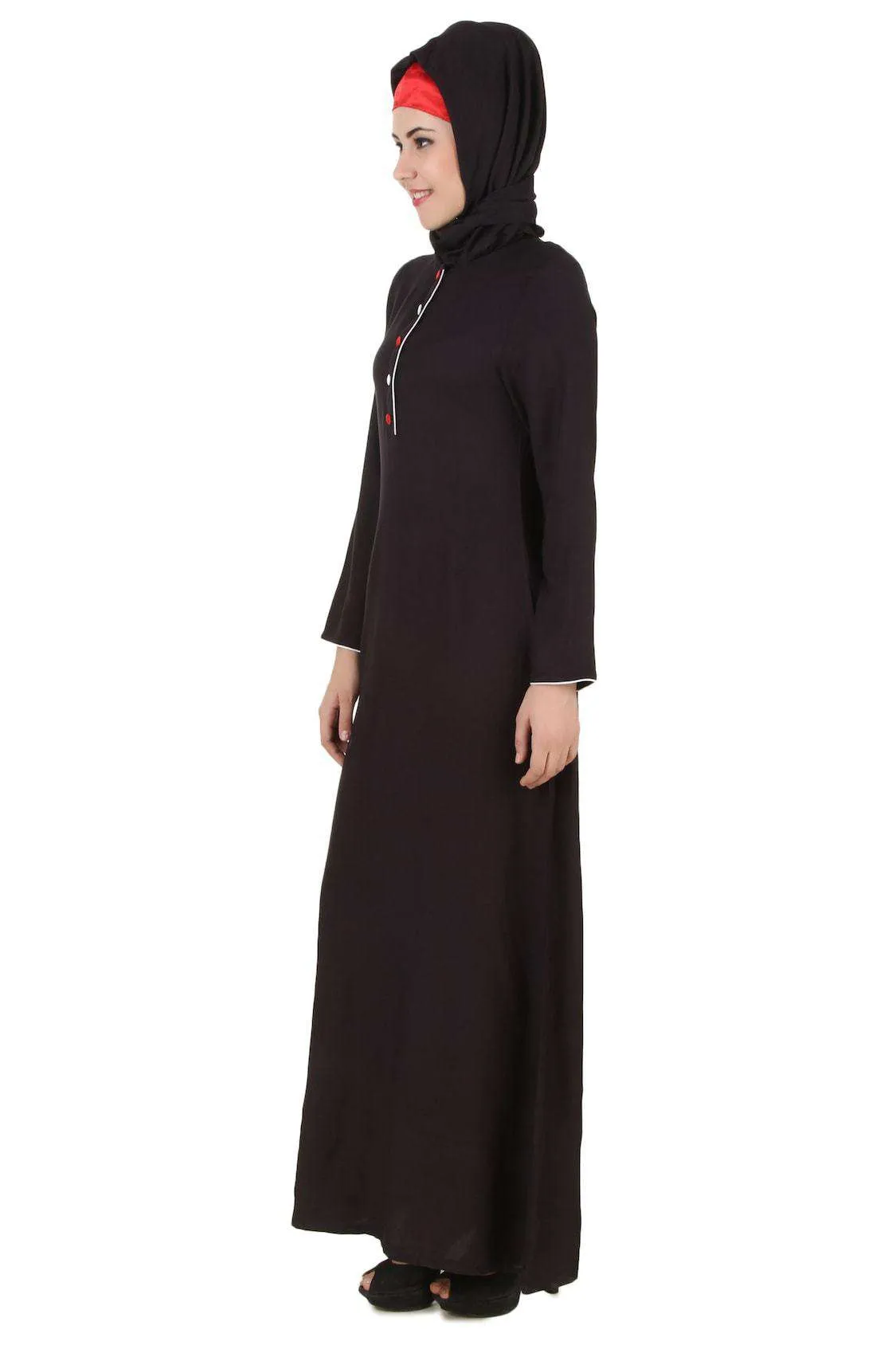 Batrisyia Black Rayon Abaya