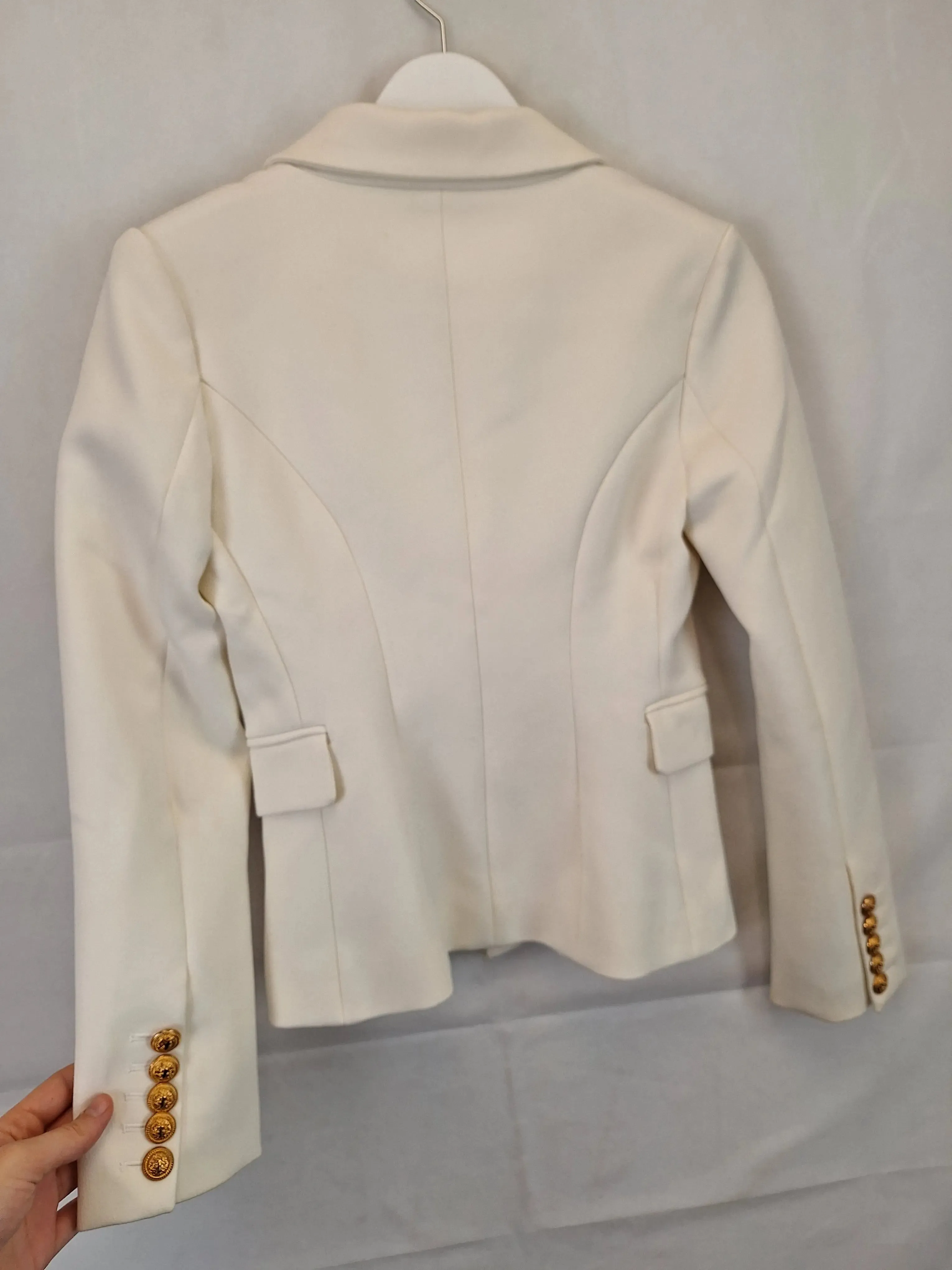 Bianca And Bridgett Elegant Double Breasted Formal Blazer Size 6