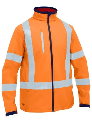 BJ6059XT Bisley X Taped Hi Vis Soft Shell Jacket