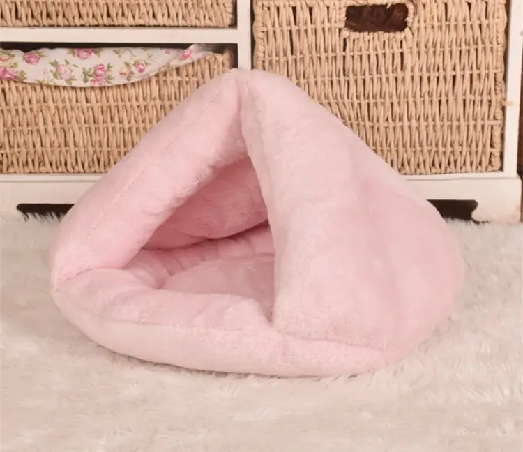 Dog Cat Pet Bed Super Soft & Snug Cave Washable Plush hideaway winter warm bed cosy