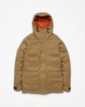 Down Arctic Montagne Parka - Tan & Rust (Final Sale)