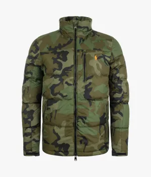 EL Cap Polo Player Camo Down Jacket