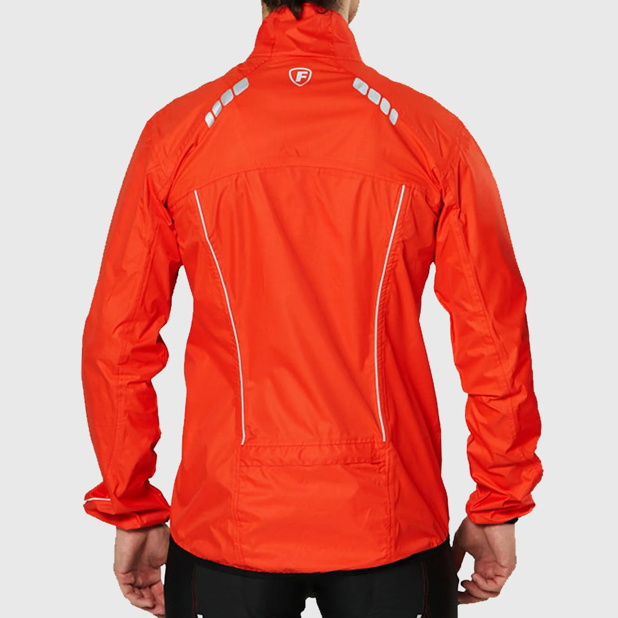 Fdx J20 Red Windproof & Waterproof Men's & Boy's Cycling Jacket