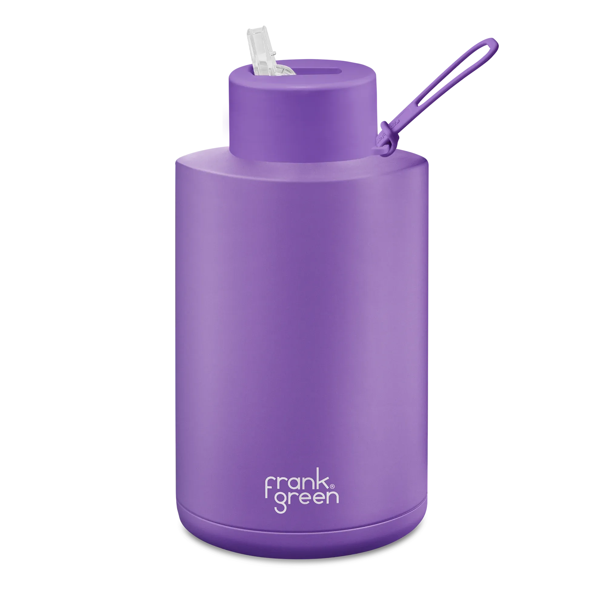 Frank Green Cosmic Purple Ceramic Reusable Bottle 68oz/2000ml