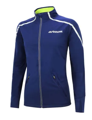 Herren Thermo Fahrradjacke / Laufjacke Air Tech Blau Setprodukt