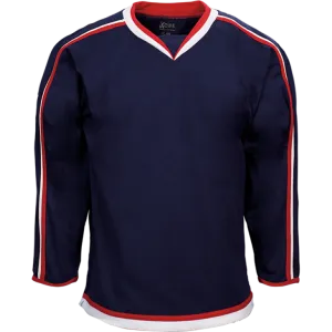 Kobe Sportswear K3G47A Columbus Blue Jackets Away Navy Pro Series Hockey Jersey