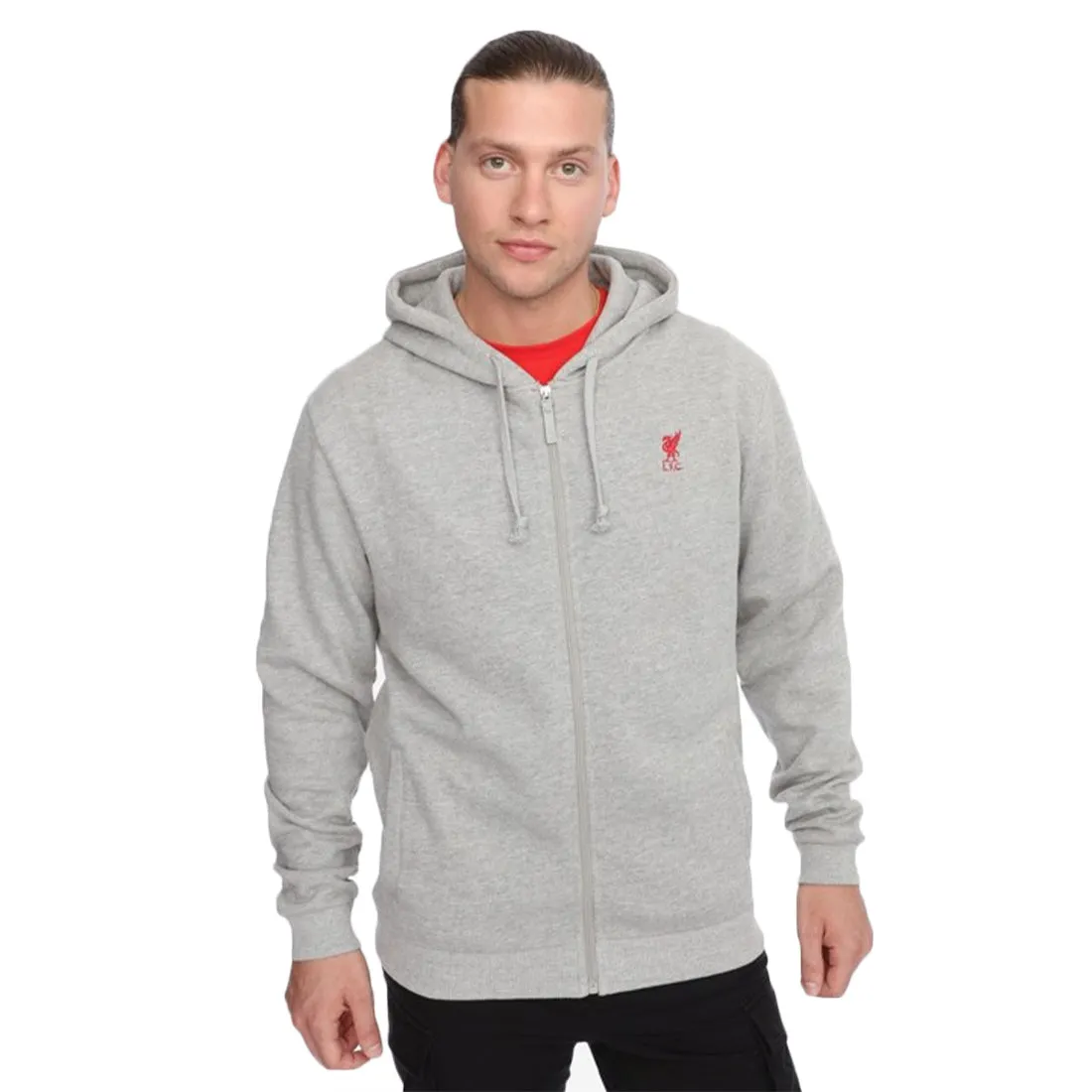 LFC ZIP THROUGH HOODY GREY GREY