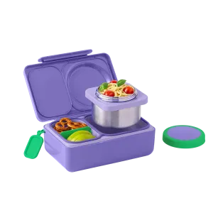 OmieBox UP Hot & Cold Lunch Box - Galaxy Purple