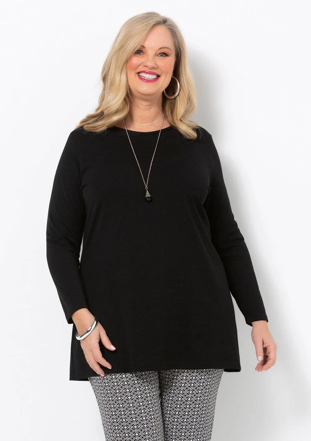 Patrizio Longline Knit Top