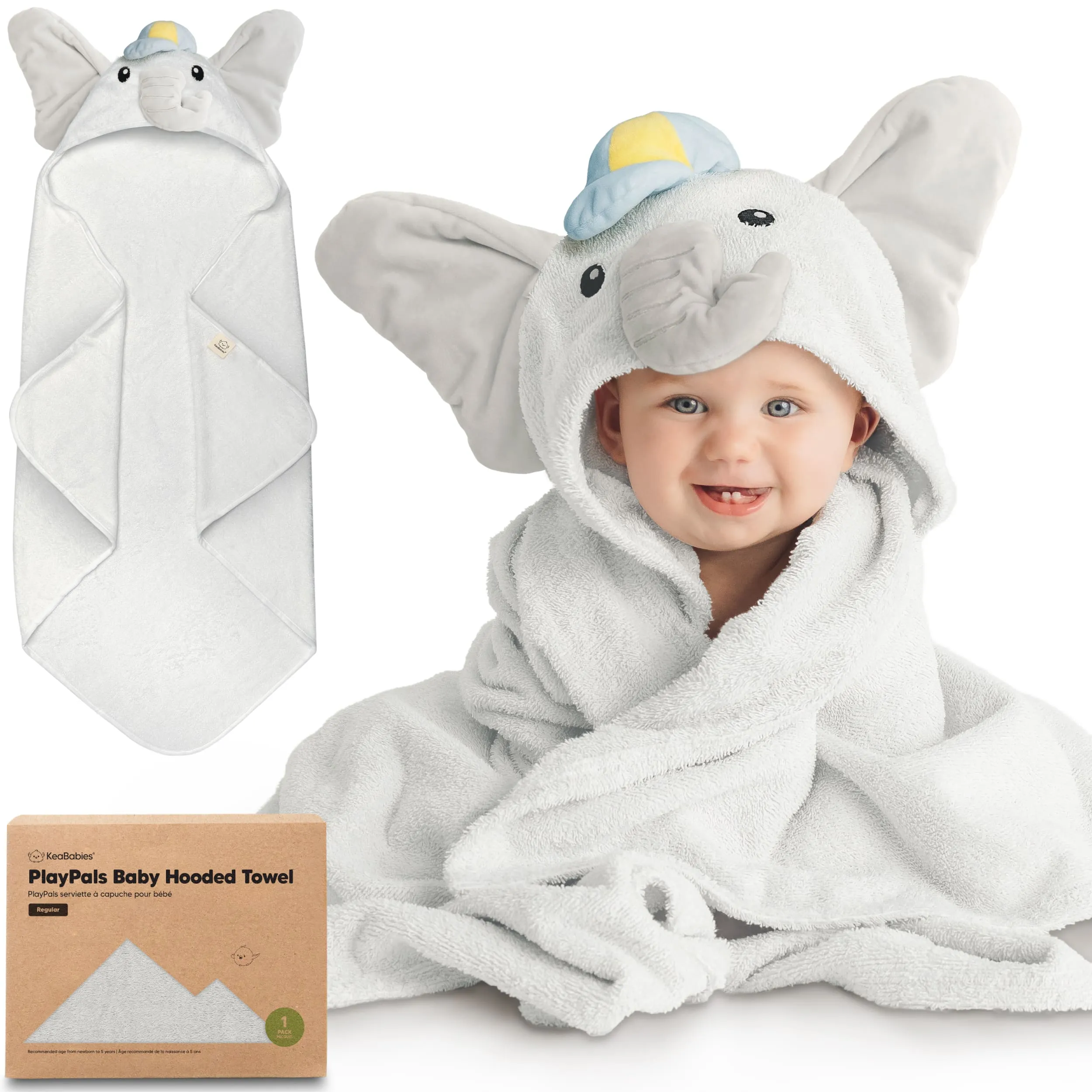 PlayPals Hooded Towel (Ethan)