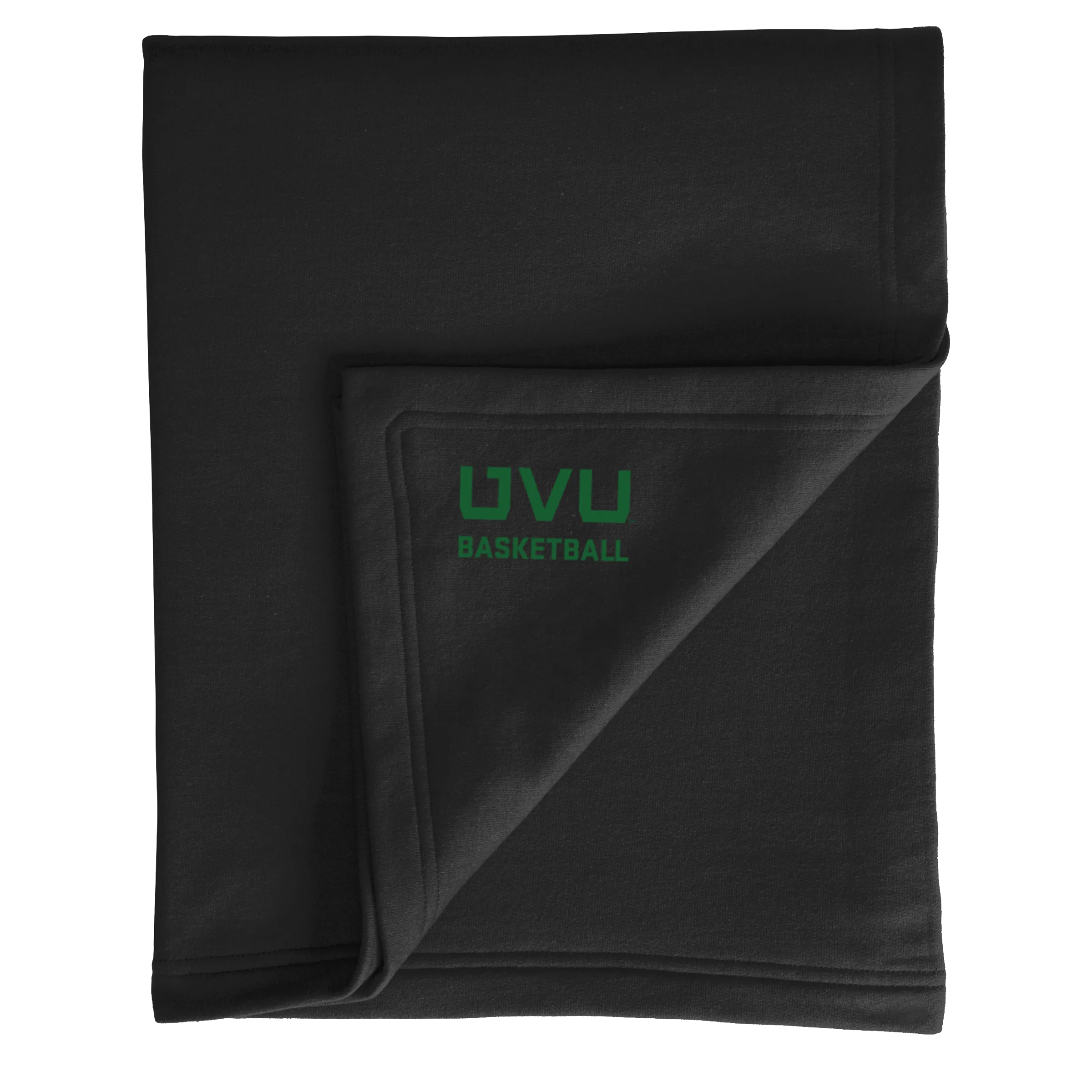 Port & Company Core Fleece Sweatshirt Blanket- UVU Basketball