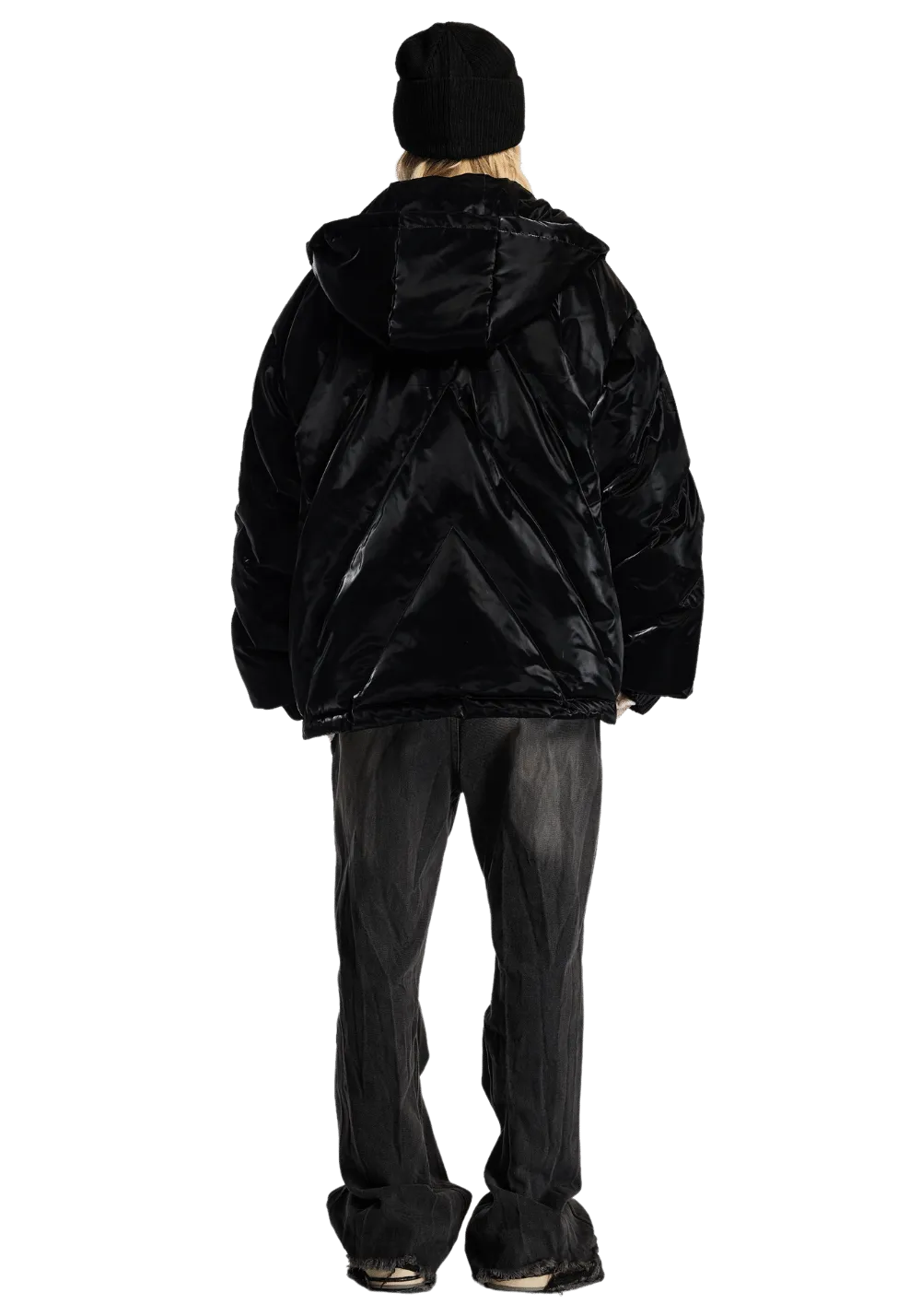 Reflective Seam Puffer Jacket