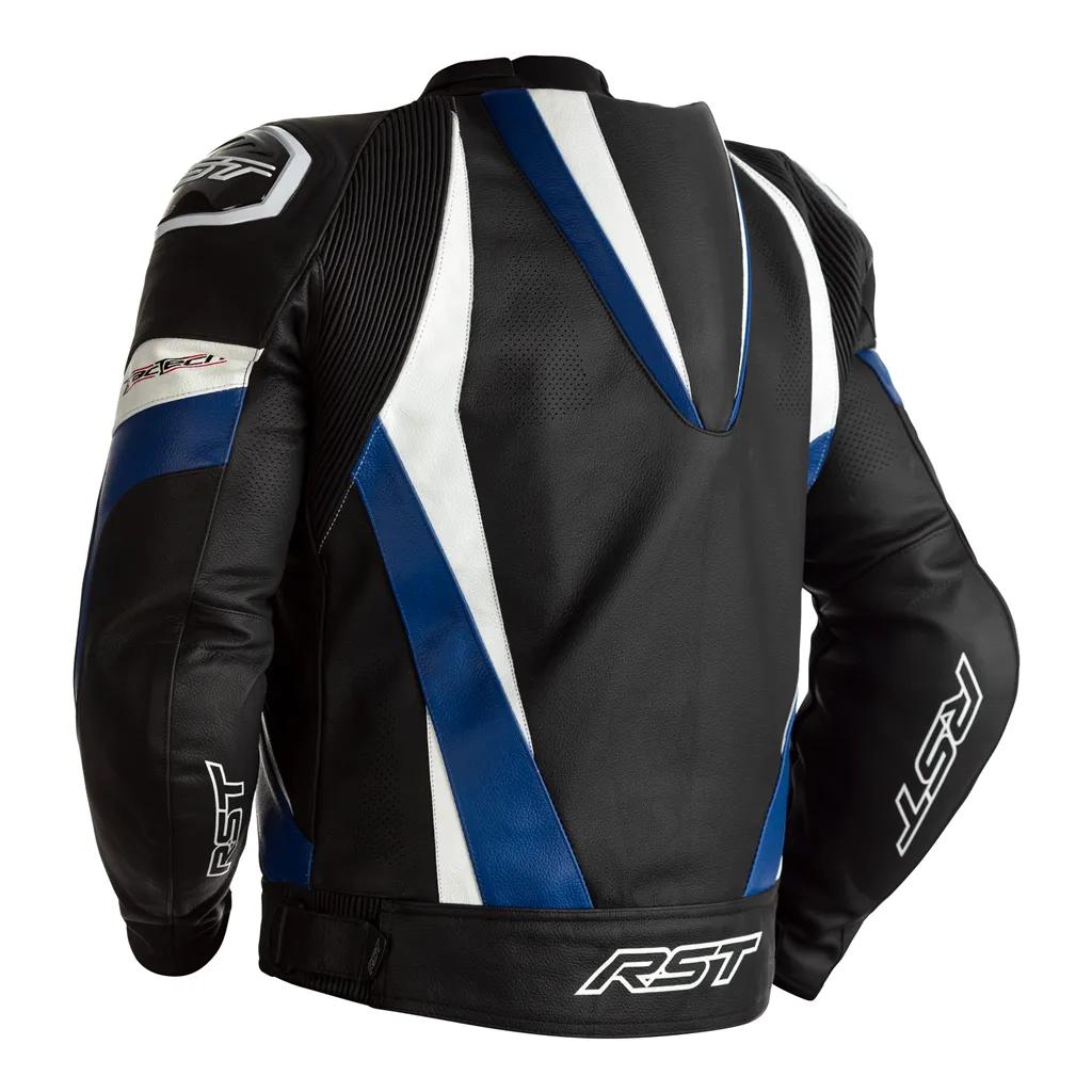 RST 2357 Tractech Evo 4 CE Leather Jacket - Black / Blue