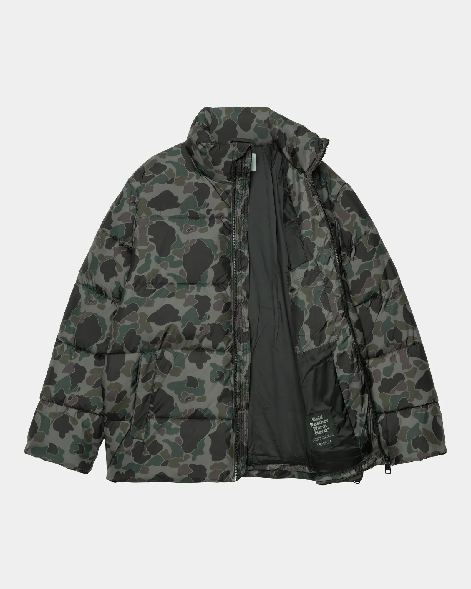 Springfield Jacket | Grey / Hamilton Brown Camo Duck