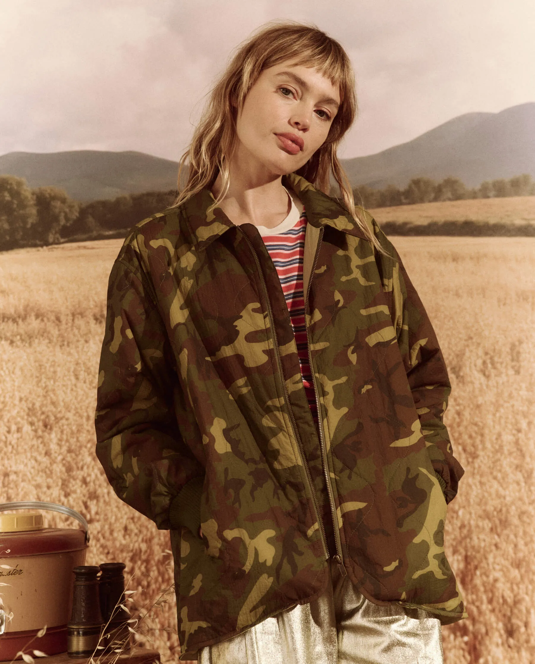 The Platoon Jacket. -- Field Camo