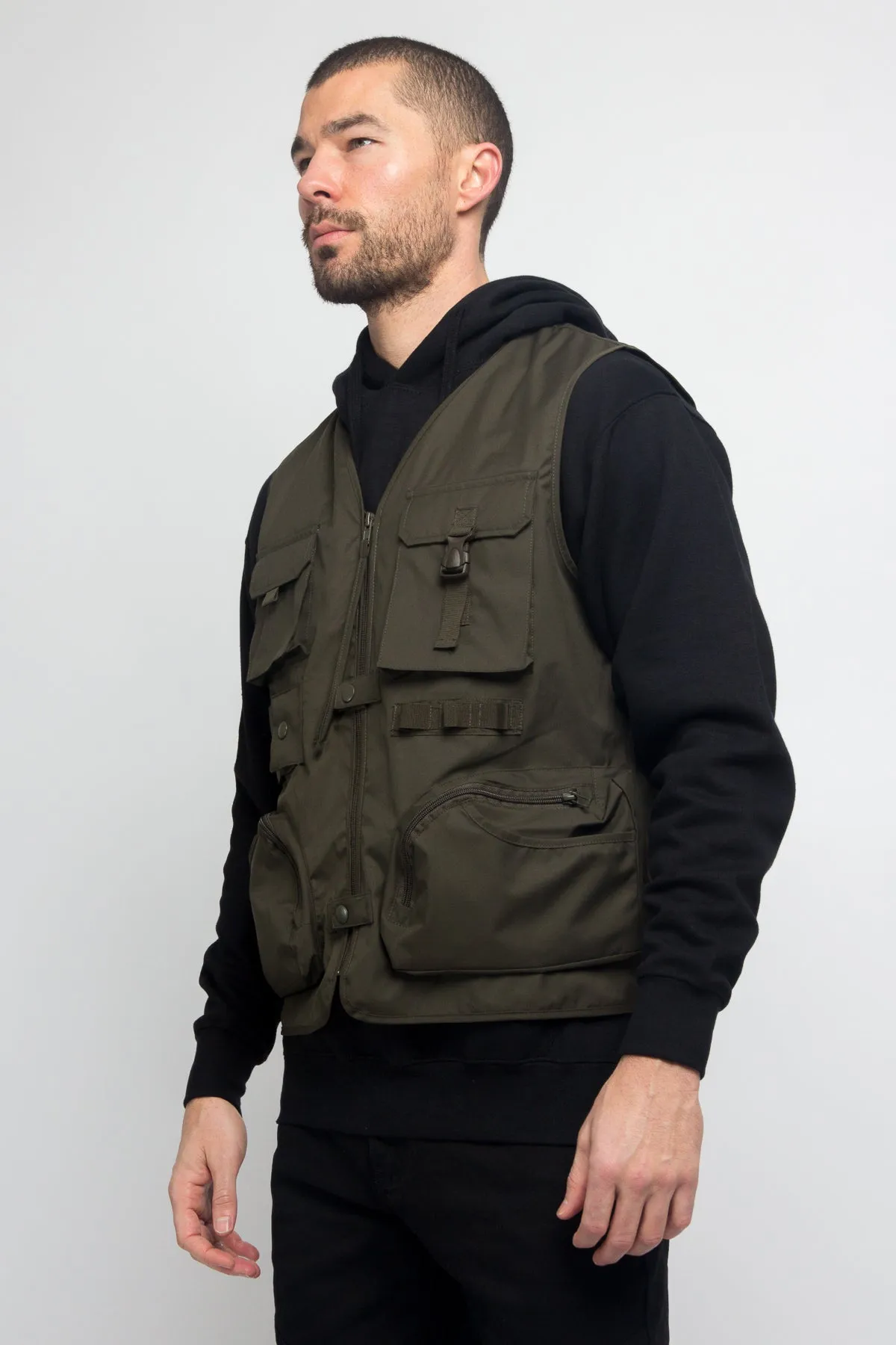 Utility Zipper Pocket Vest