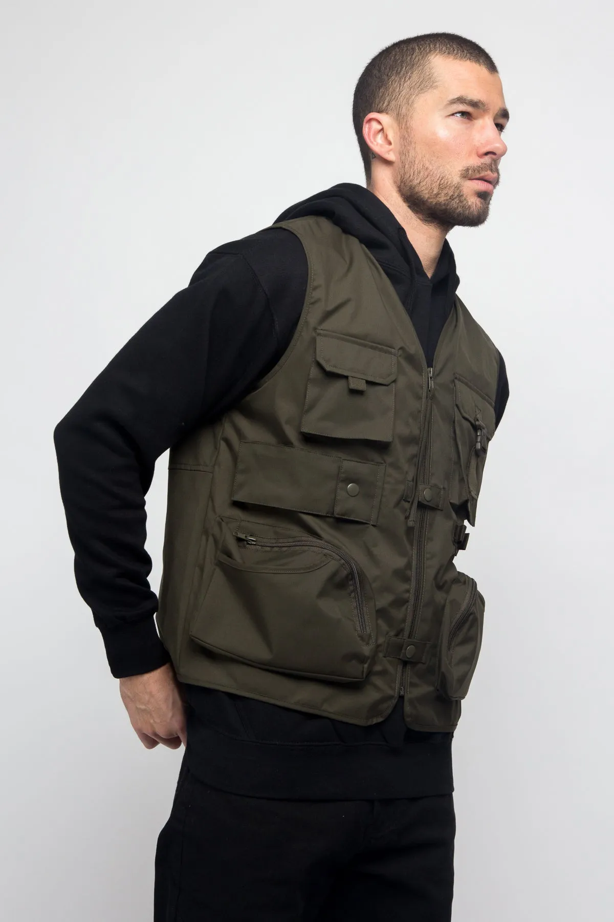 Utility Zipper Pocket Vest