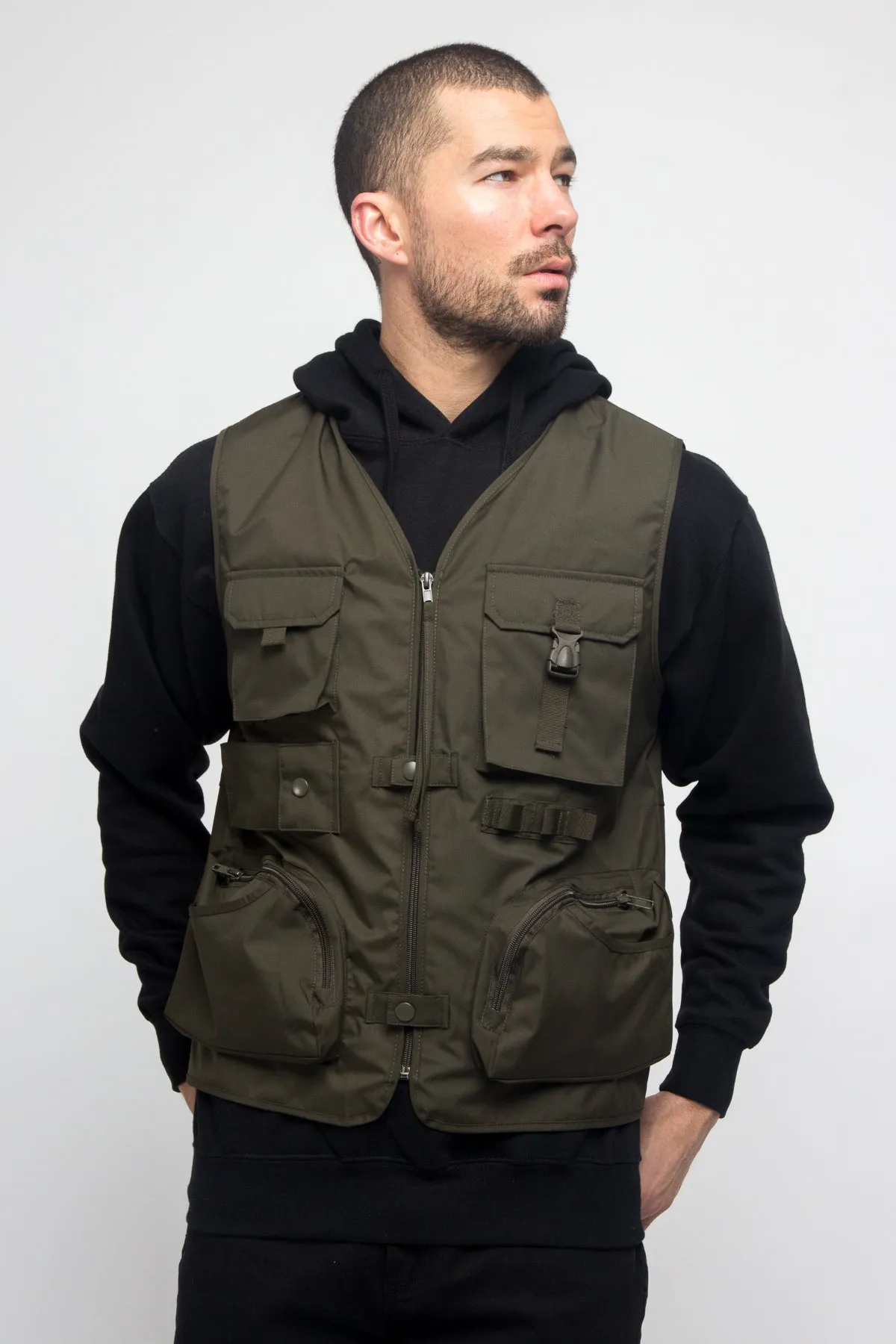 Utility Zipper Pocket Vest