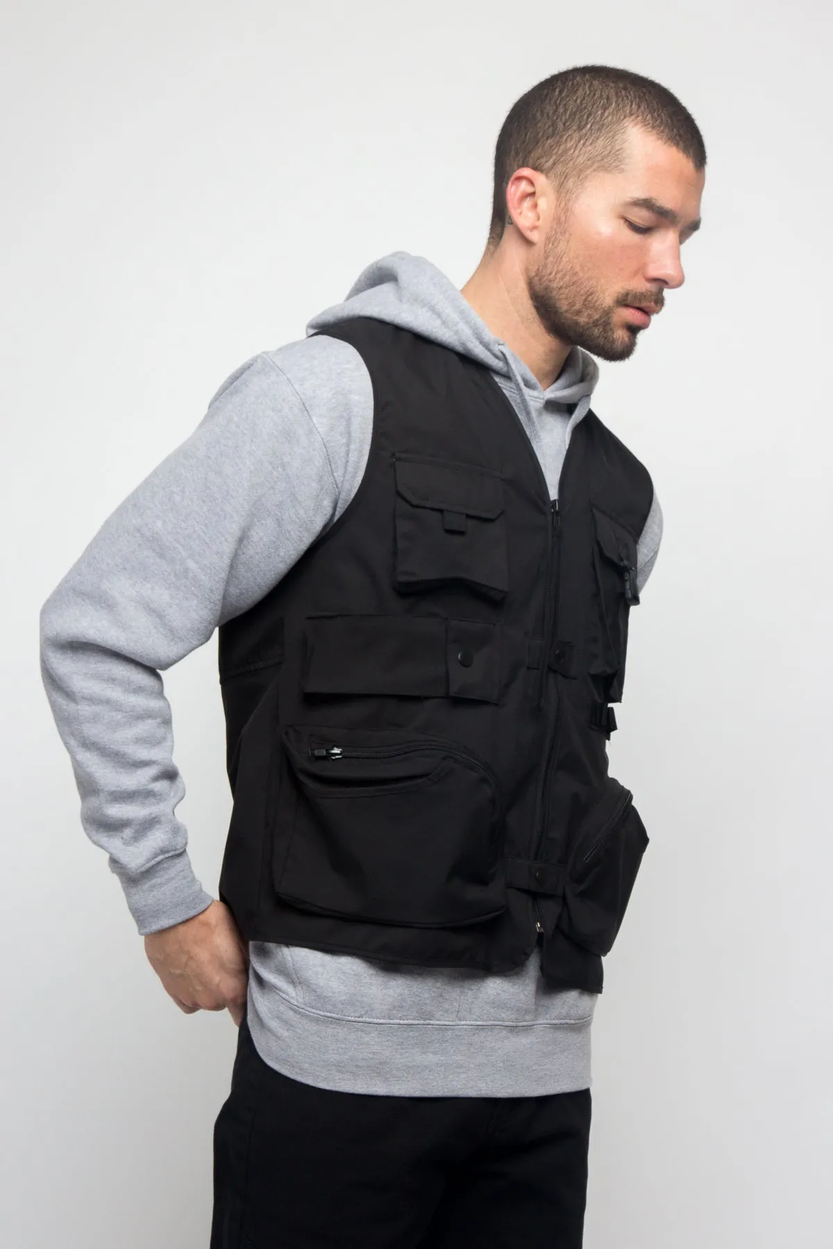 Utility Zipper Pocket Vest