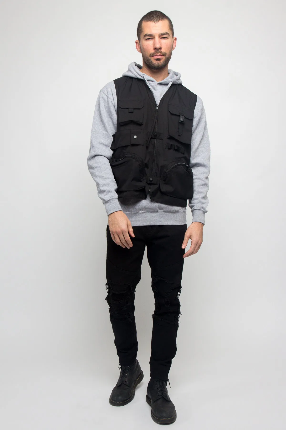 Utility Zipper Pocket Vest